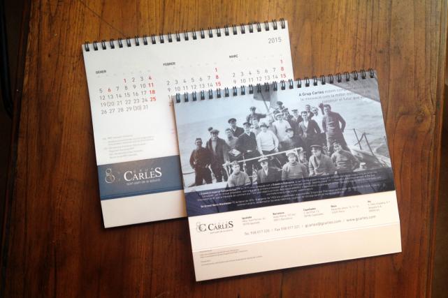 Calendari 2015 sobretaula