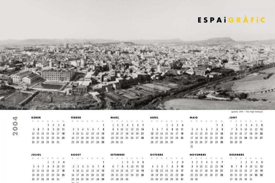 Calendari Espai Gràfic 2004