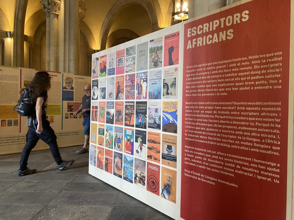 Exposició Escriptors Africans