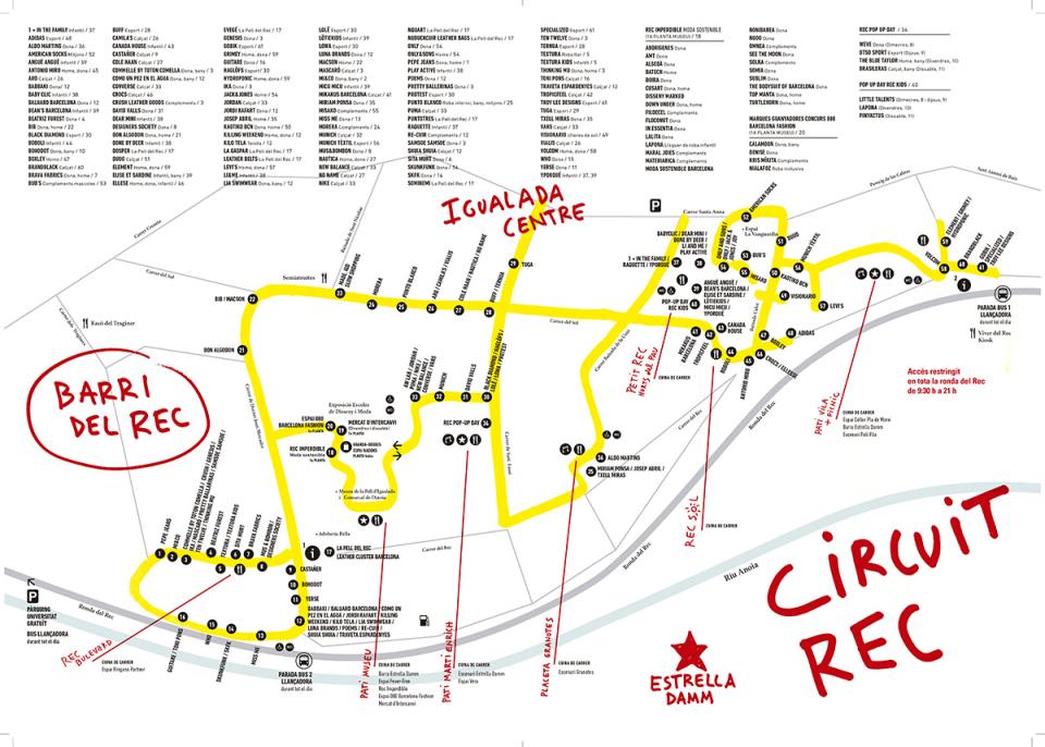 Plànol circuit Rec.0 maig 2024