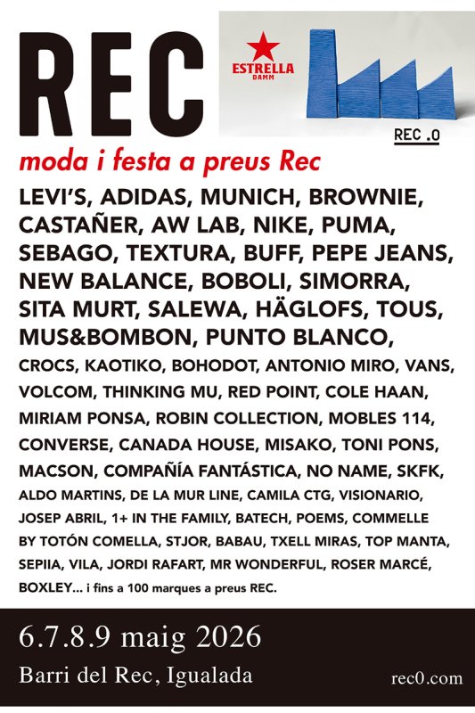 Rec.0 cartell maig 2026